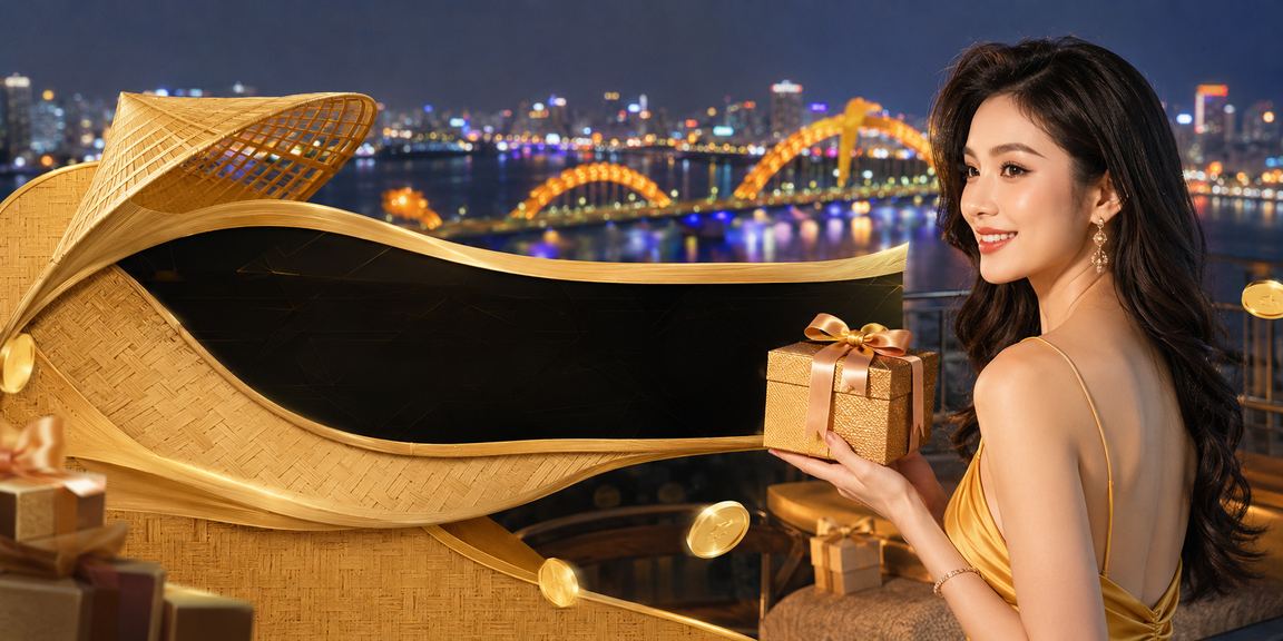 Khung cảnh Đà Nẵng với hình ảnh văn hóa nón lá và thưởng VIP